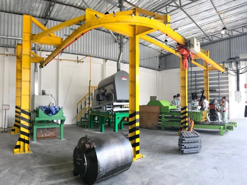 ออกแบบติดตั้งระบบรางเครนเบา