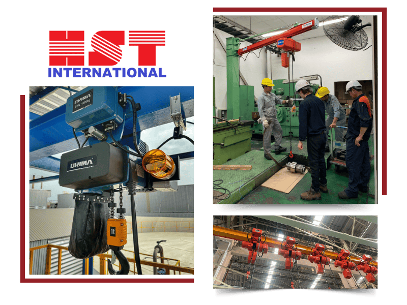 จำหน่ายรอกและอุปกรณ์ไฟฟ้าเกี่ยวกับเครนโรงงาน